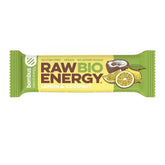 Barre énergétique crue BIO citron coco sans gluten 50 g BOMBUS